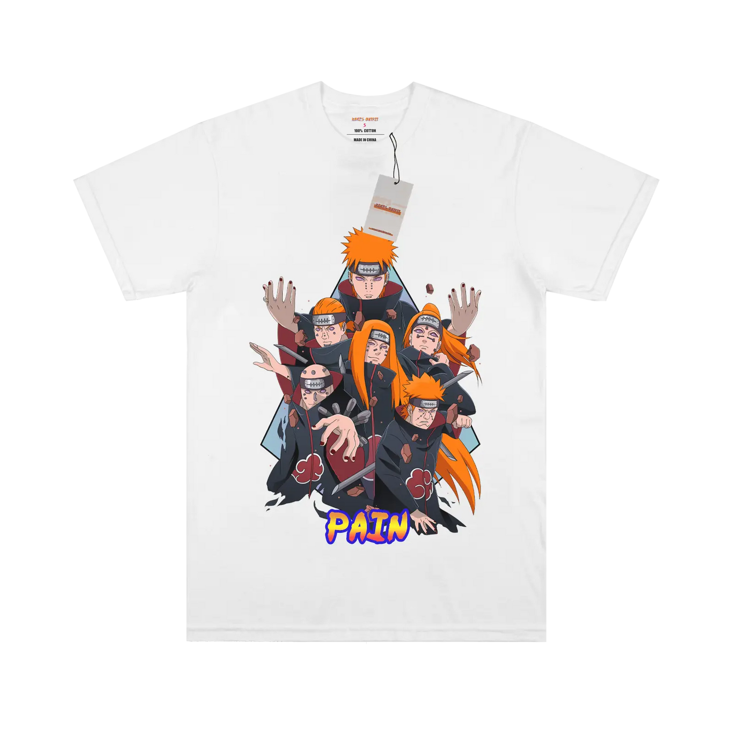 Naruto Pain White Tee