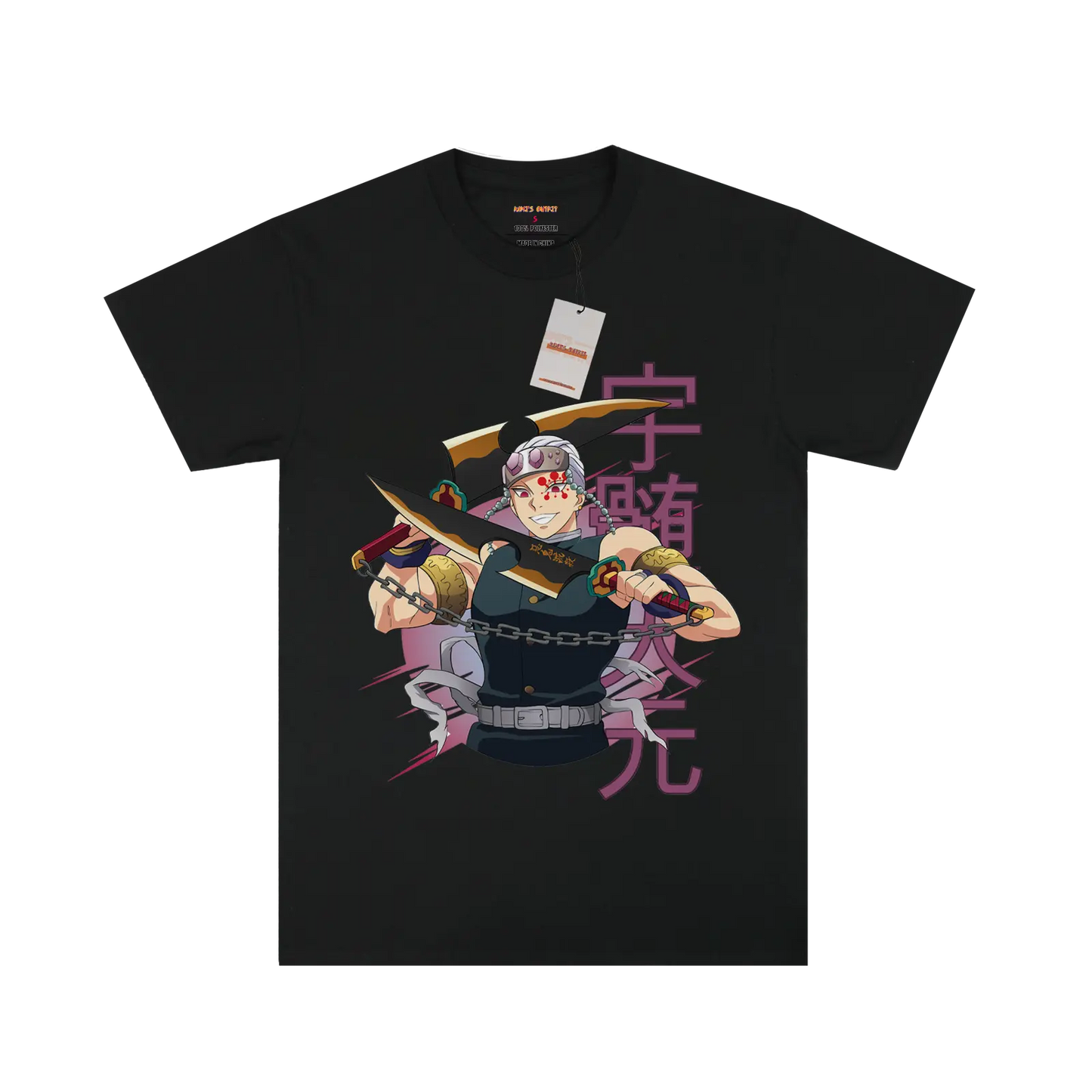 Demon Slayer Uzui Black Tee