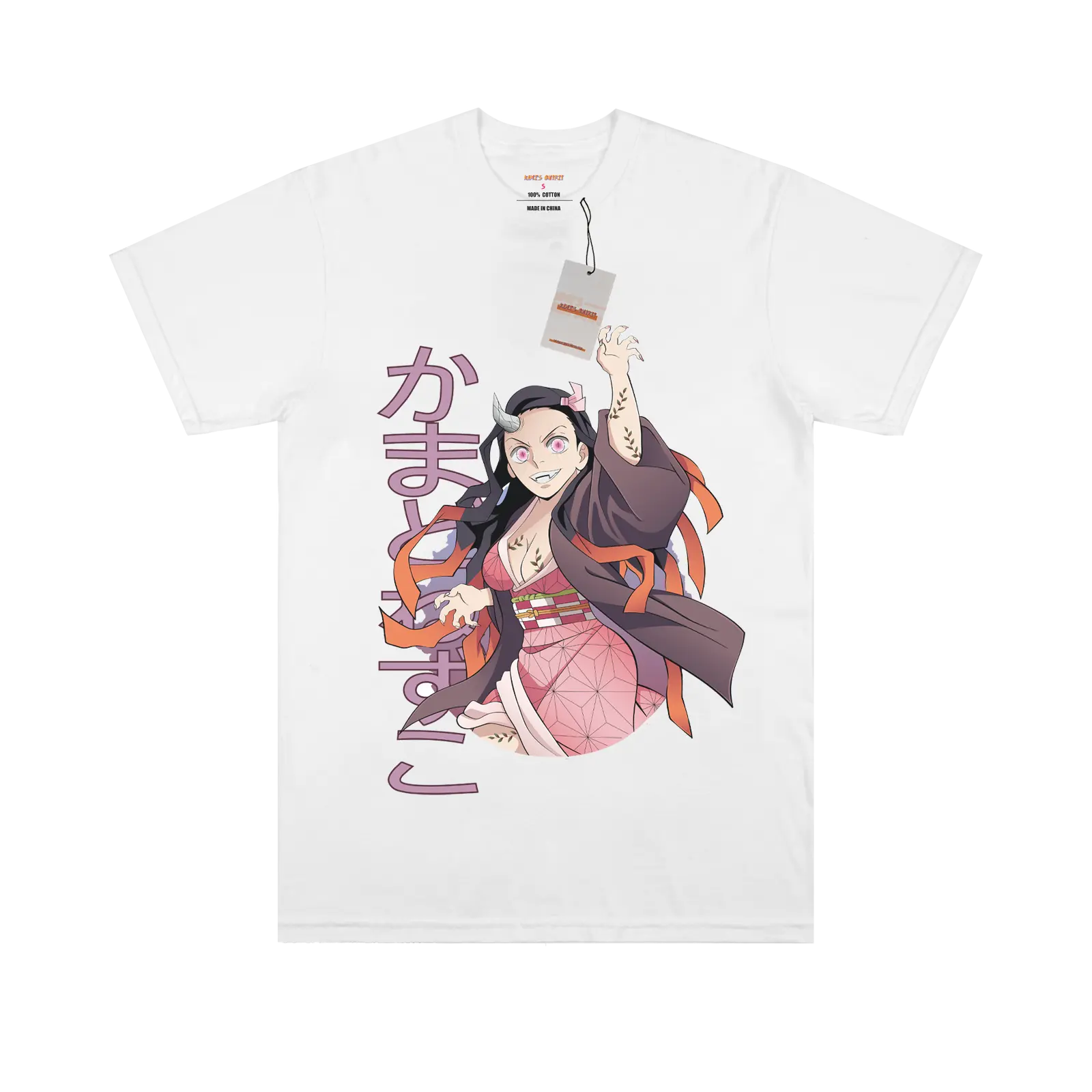 Demon Slayer Nezuko White Tee