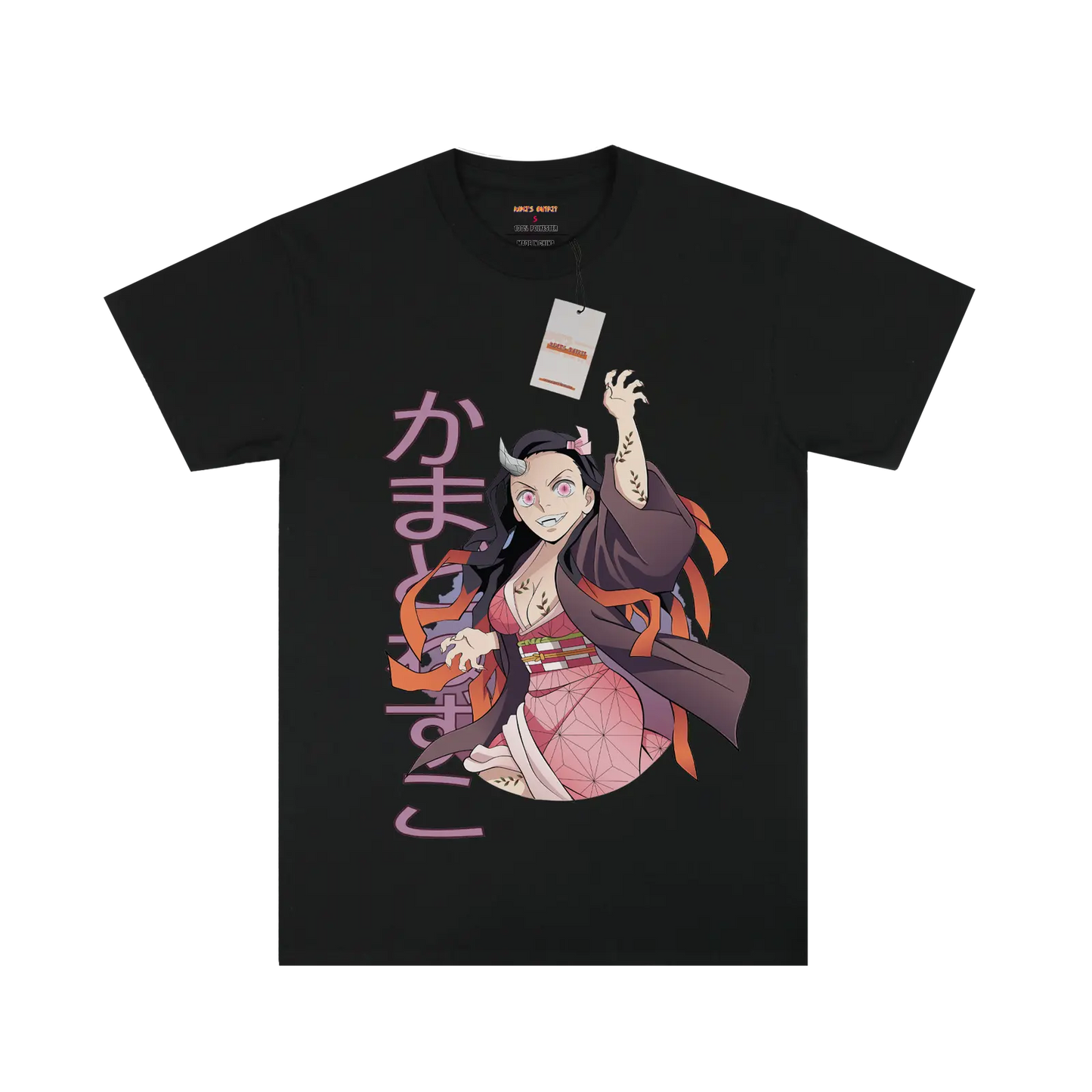 Demon Slayer Nezuko Black Tee