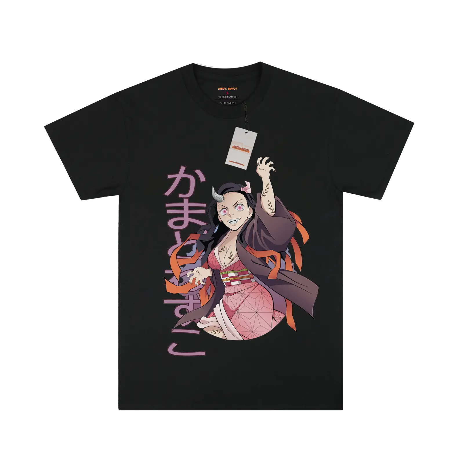 Demon Slayer Nezuko Black Tee