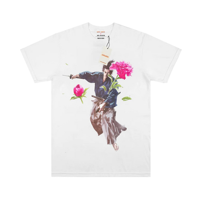 Vagabond Musashi White Anime T-shirt 100% High quality Cotton