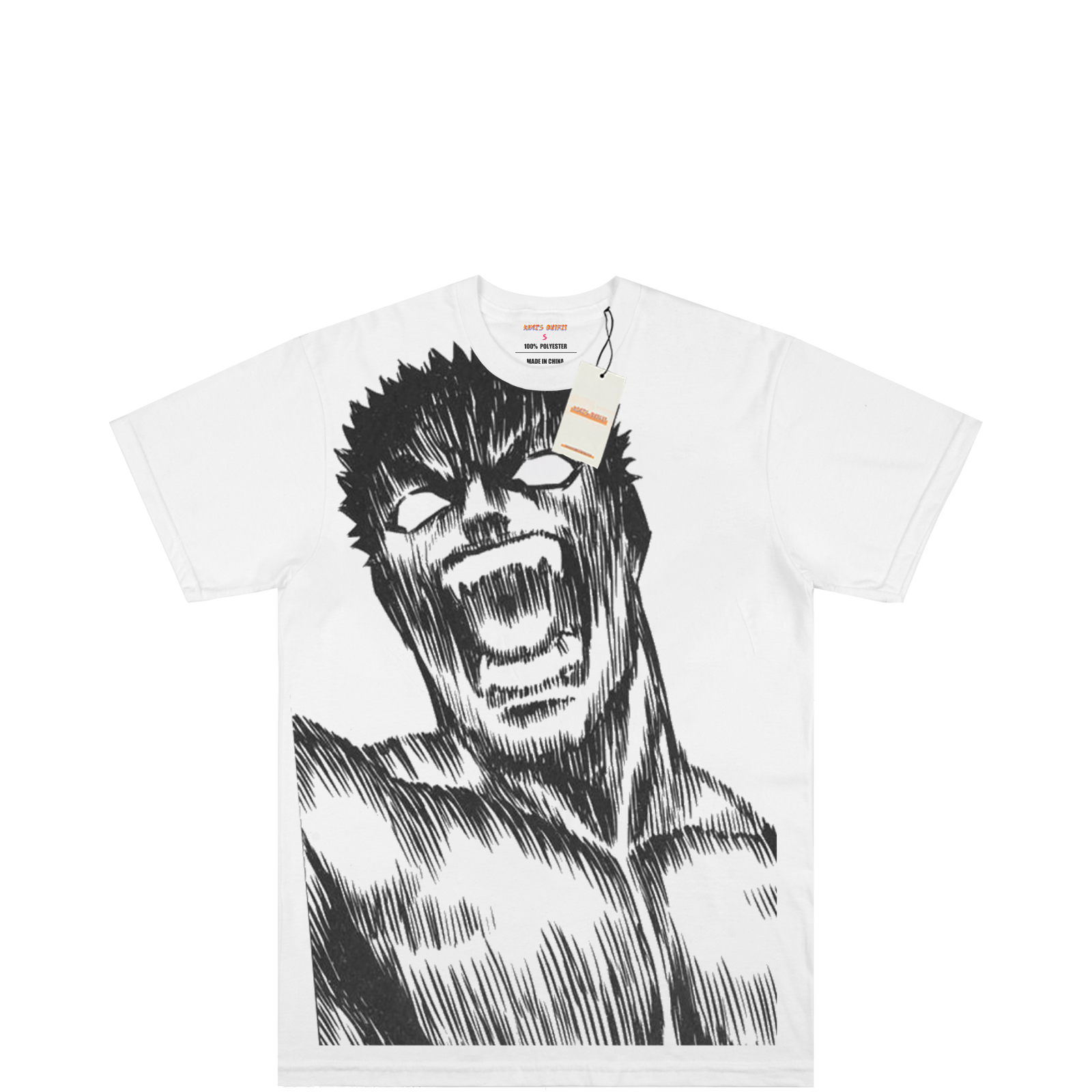 Berserk Berserker Guts White Tee