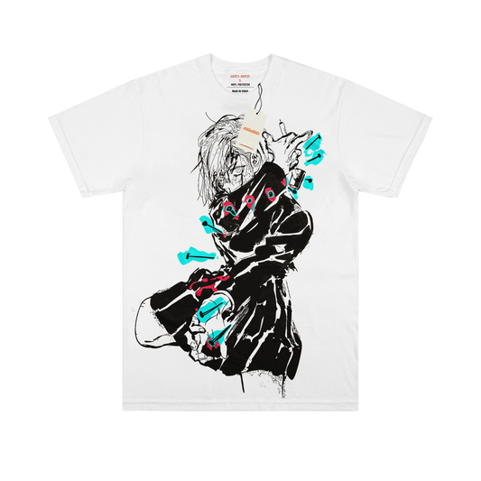 Jujutsu Kaisen Nobara Kugisaki Nails White Tee