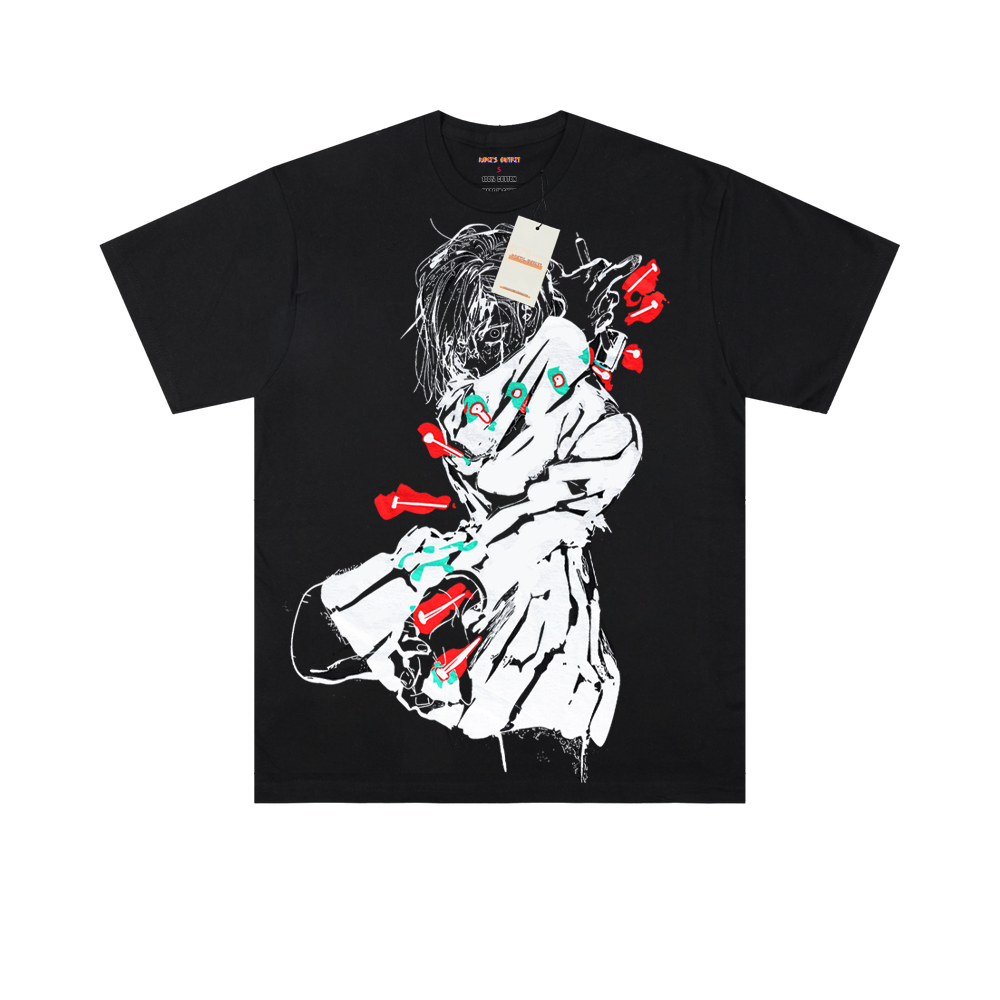 Jujutsu Kaisen Nobara Kugisaki Nails Black Tee