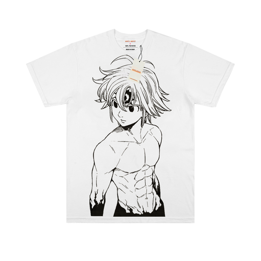 Seven Deadly Sins 7DS Assault Meliodas White Tee