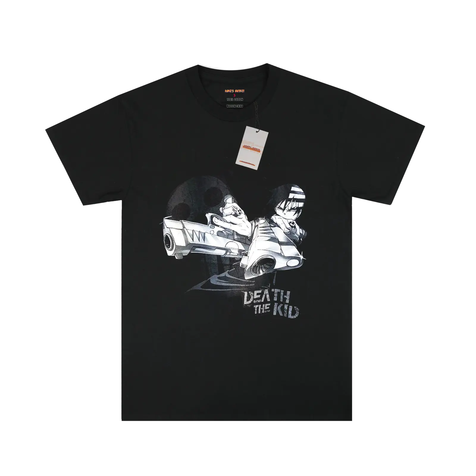 Death the Kid Guns Pattern T-shirt My Store