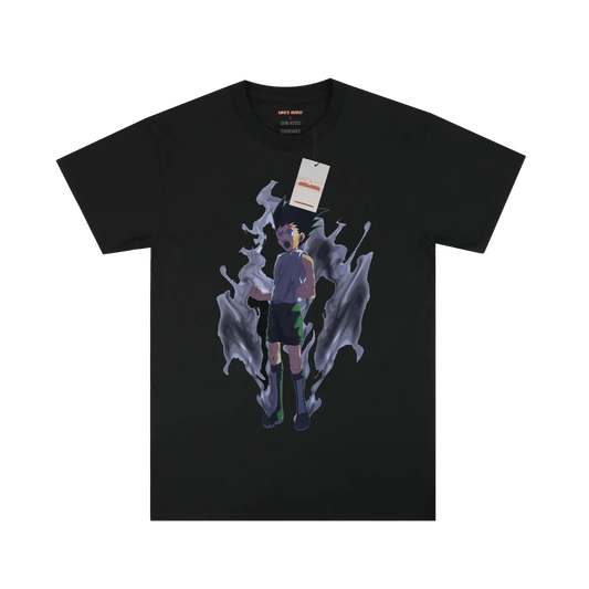 Transformed Gon Pattern T-shirt Black My Store