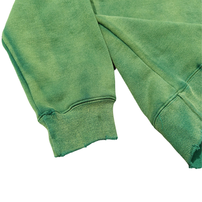 Green Sweatshirt Sleeve