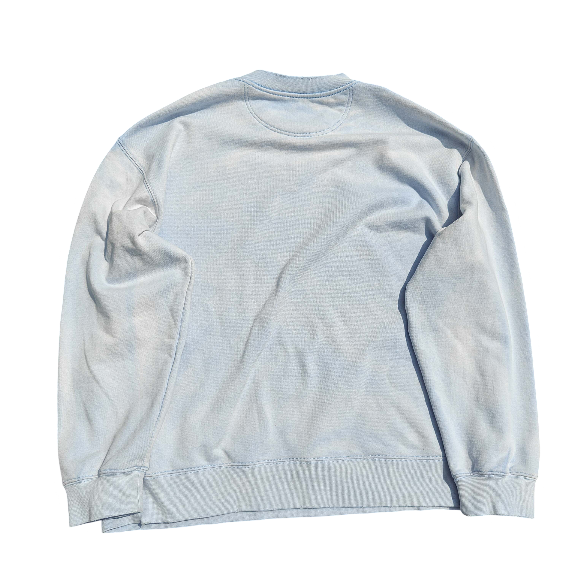 Light Blue Sweatshirt Back