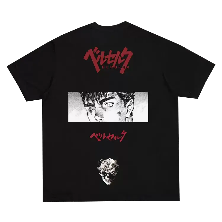 Berserk Guts pattern Anime T-shirt My Store