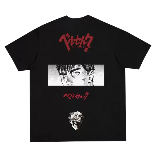 Berserk Guts pattern Anime T-shirt My Store