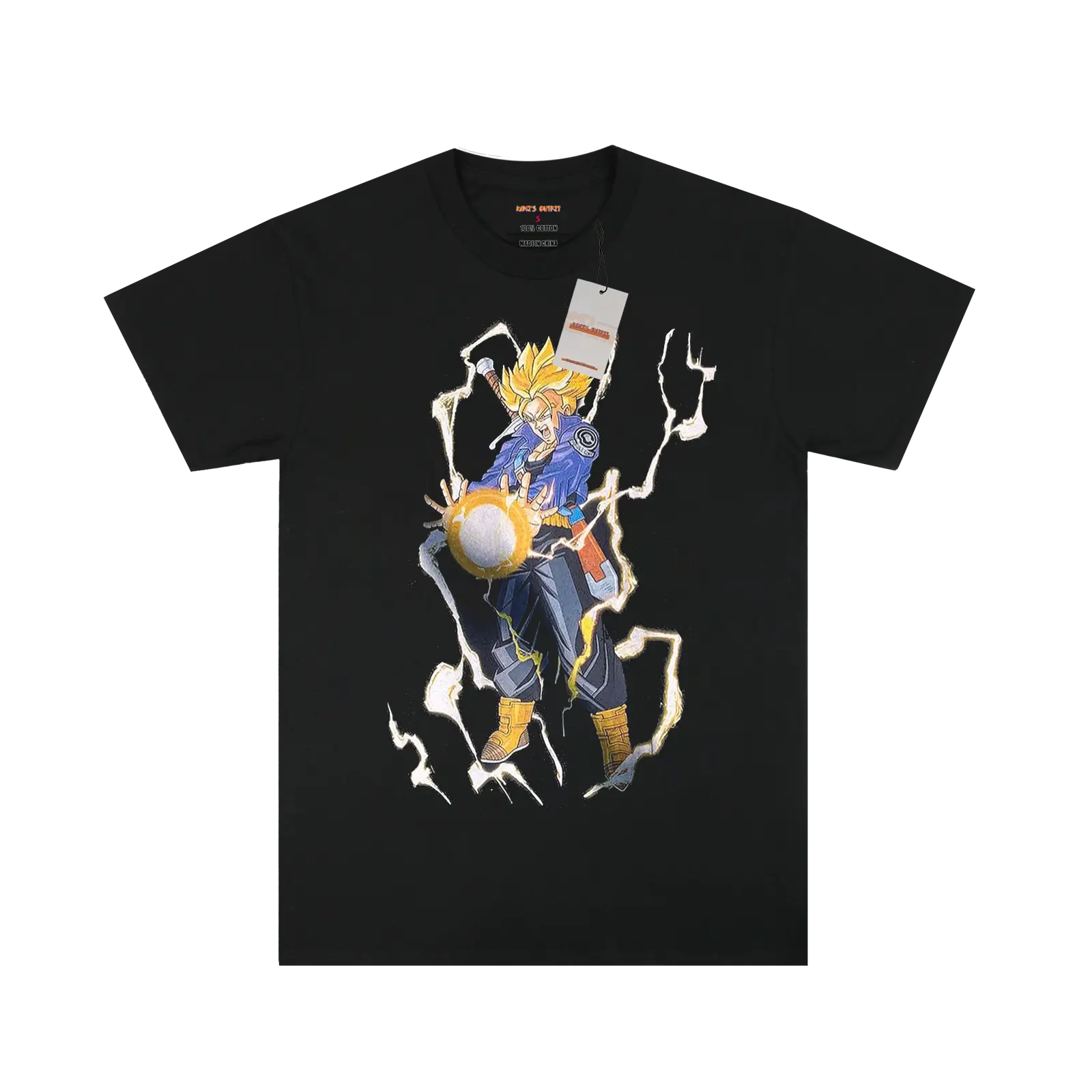 Saiyan Trunks Pattern Design T-shirt My Store