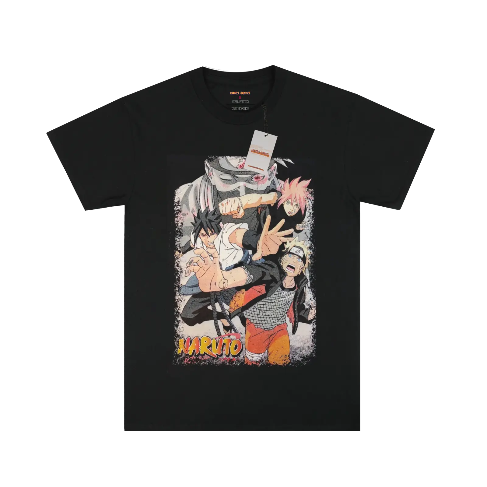 Team Kakashi Pattern Design T-shirt My Store