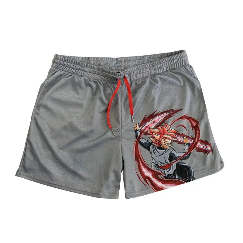 Goku Pattern Shorts My Store