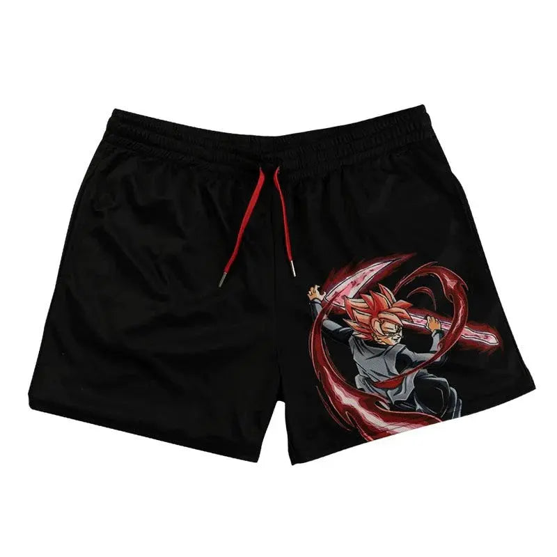 Goku Pattern Shorts My Store