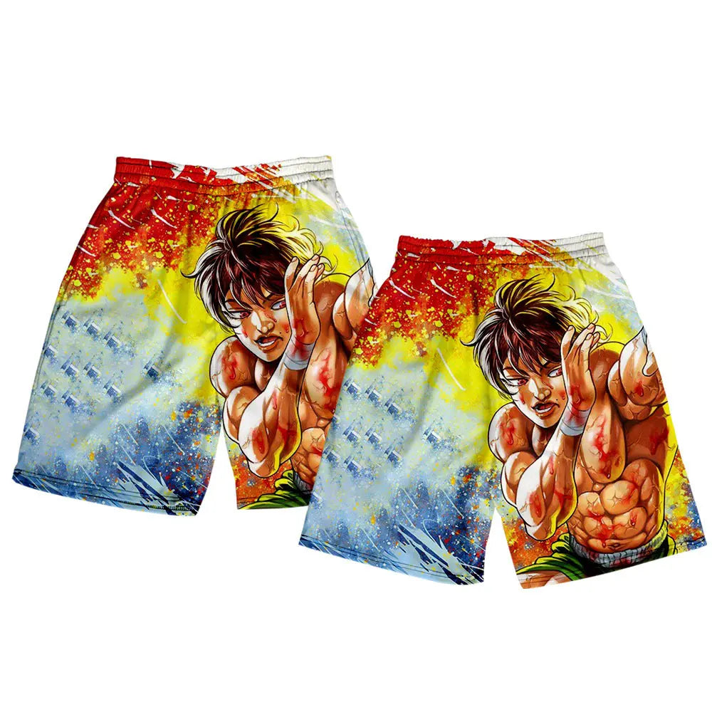 Baki Drawstring Shorts My Store