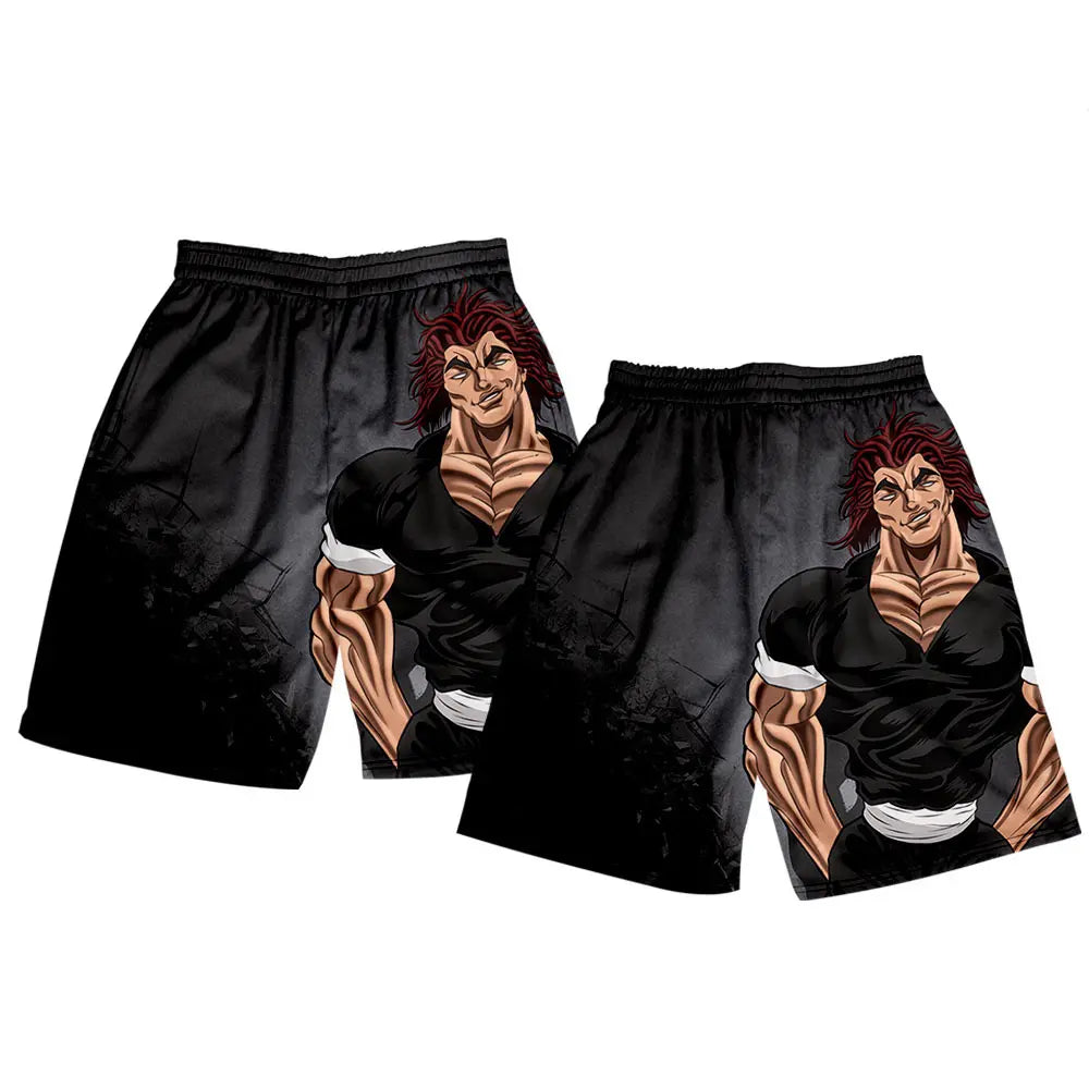 Baki Drawstring Shorts My Store