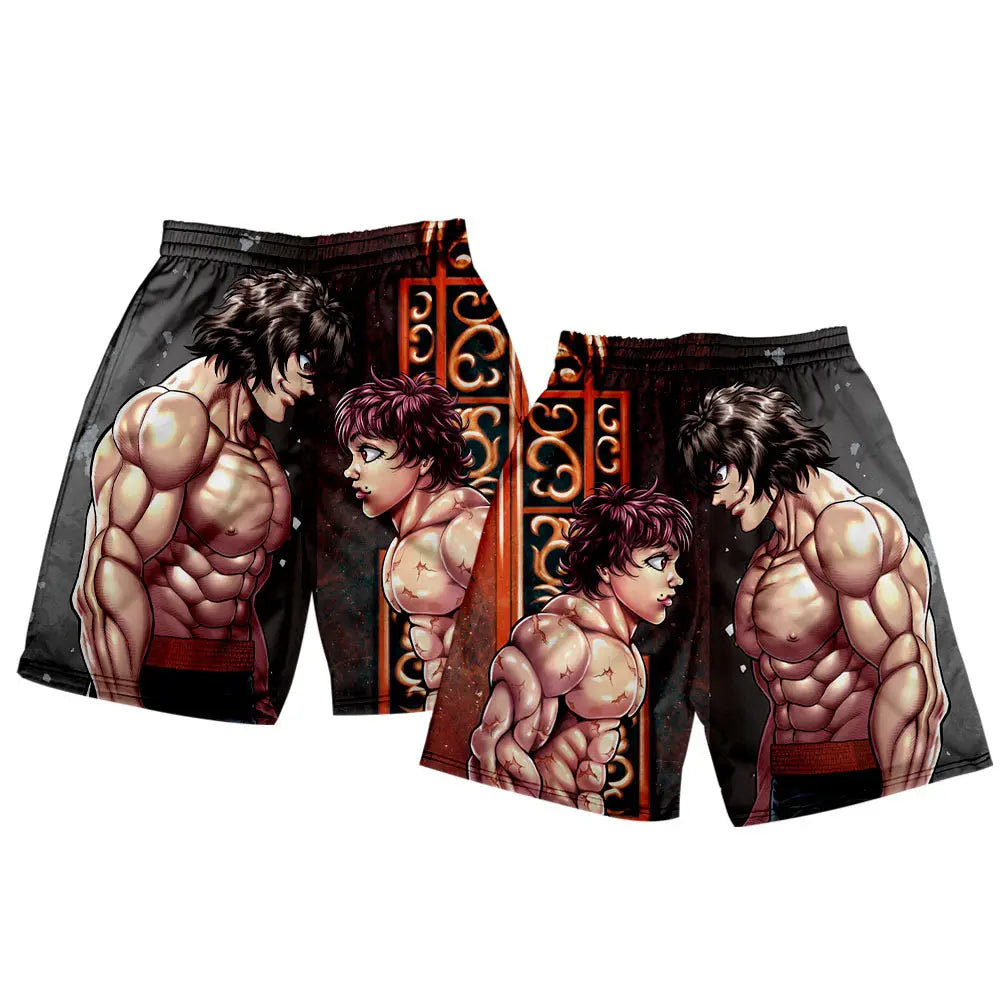 Baki Drawstring Shorts My Store