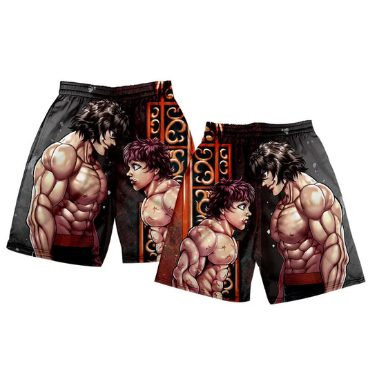 Baki Drawstring Shorts My Store