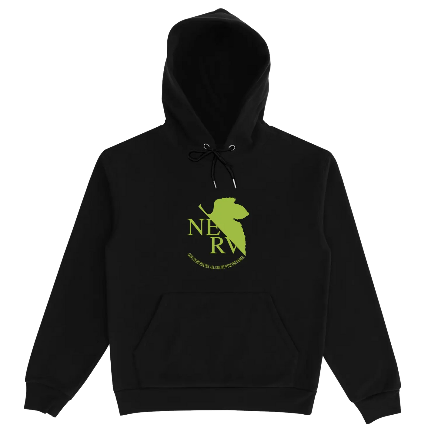 EVA Evangelion-01 Black Hoodie Front