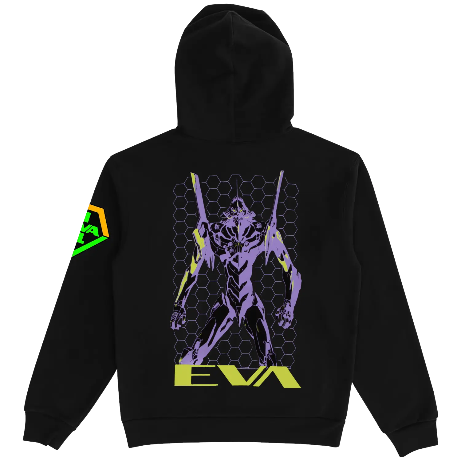 EVA Evangelion-01 Black Hoodie