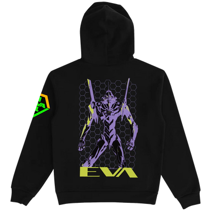 EVA Evangelion-01 Black Hoodie