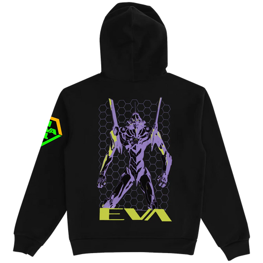 EVA Evangelion-01 Black Hoodie